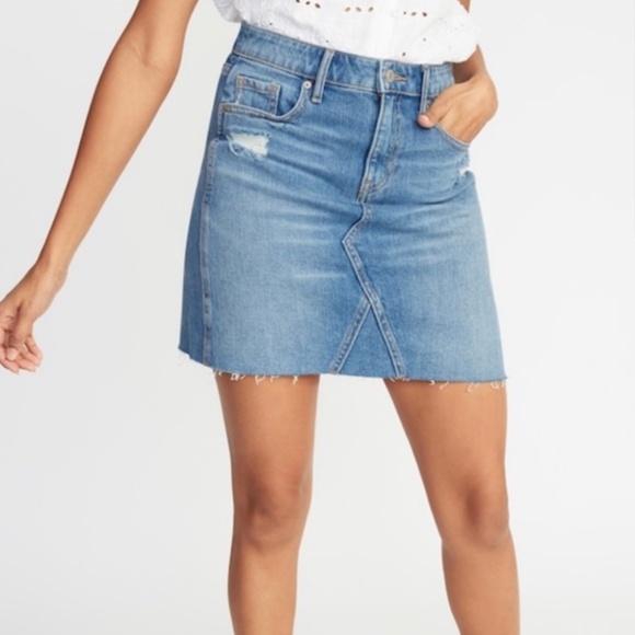 🌸 Old Navy Denim Skirt Size 0 - Picture 5 of 5
